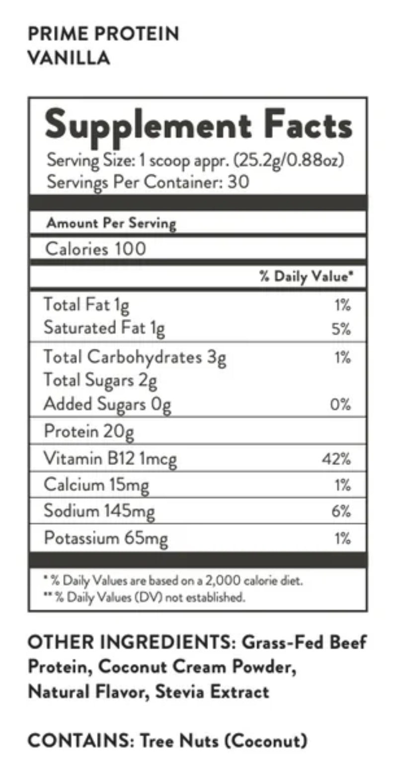 Equip Prime Protein - Vanilla