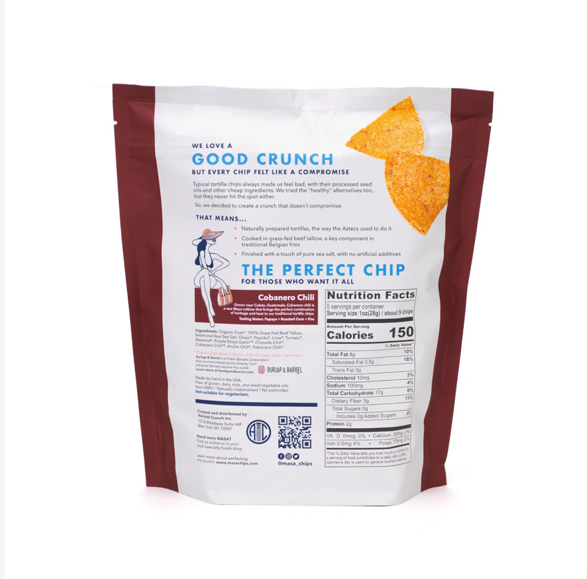 Masa Tortilla Chips - Cobanero
